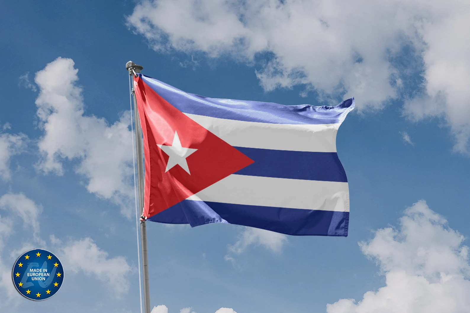 Flag of Cuba | Unique Design Print | Unique Design Print | High Quality Materials | 5 Sizes | Made in EU